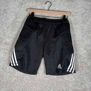 Adidas ClimaLite Padded Goalie Shorts Black Men's Size S Soccer Protection